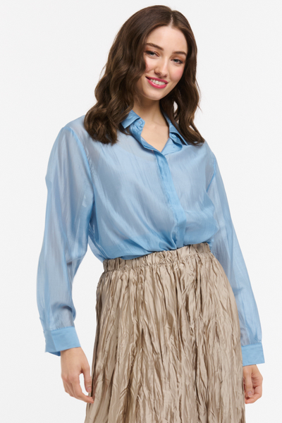 Chiffon Blouse Blue