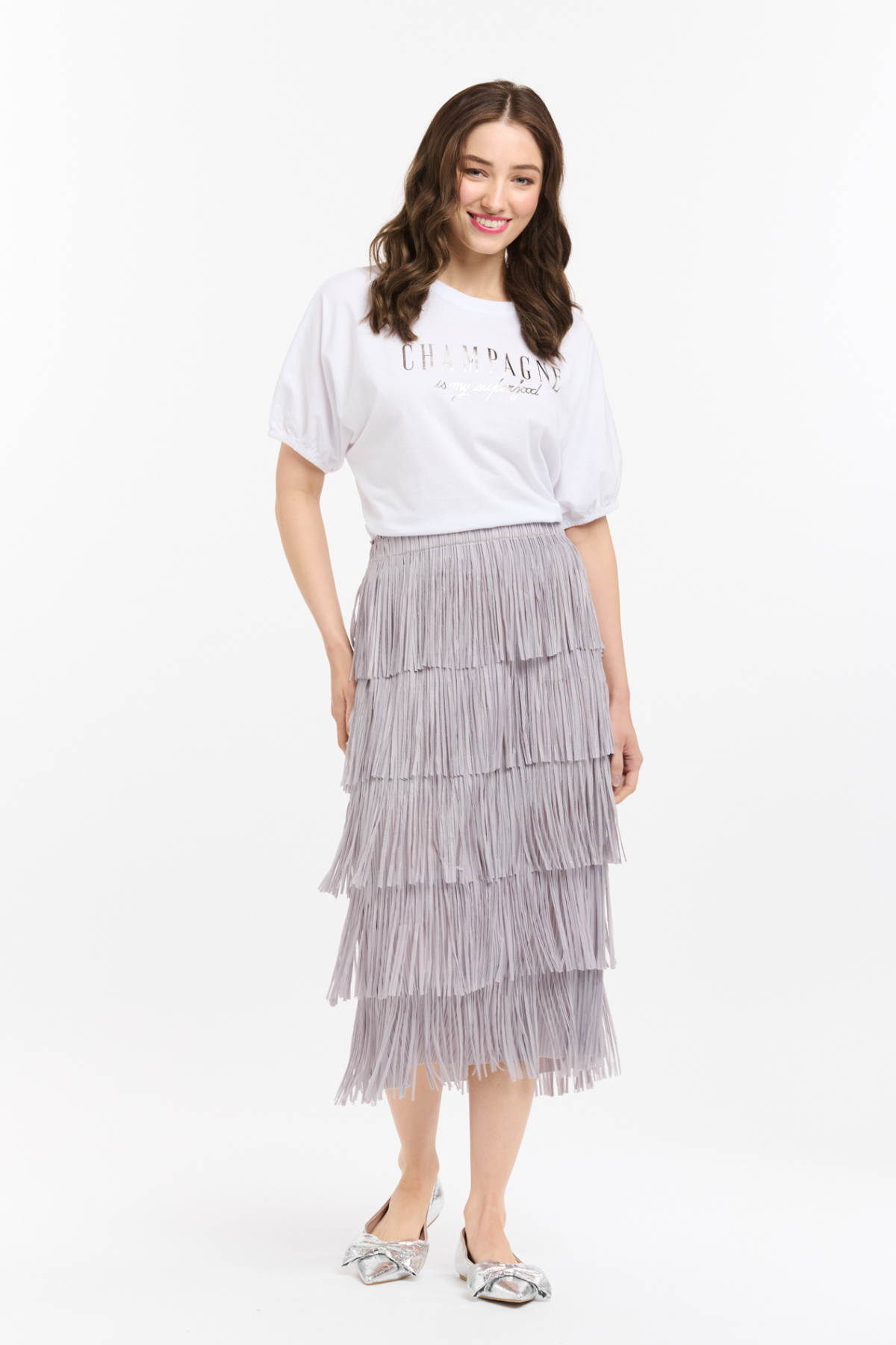 Spritz & Sparkle Tee Silver