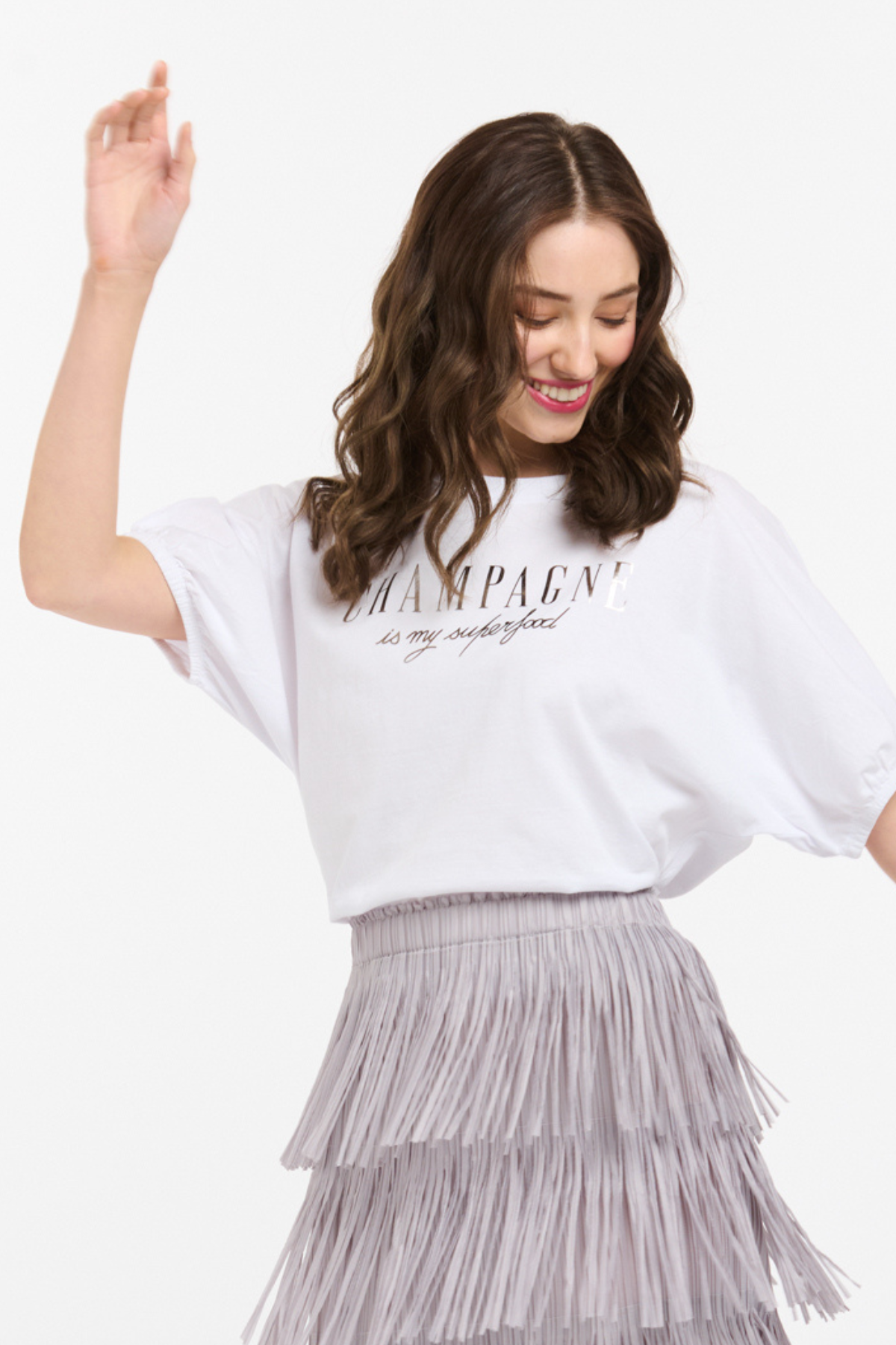 Spritz & Sparkle Tee Silver