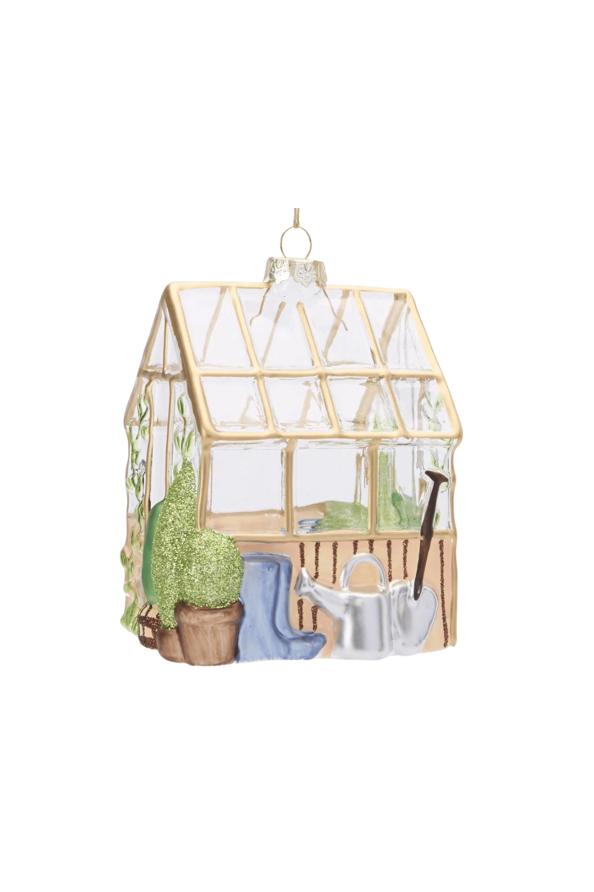 Vintage Green House Decoration