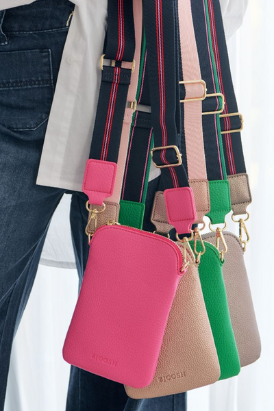 Wanderer Cross Body Bag Bright Pink