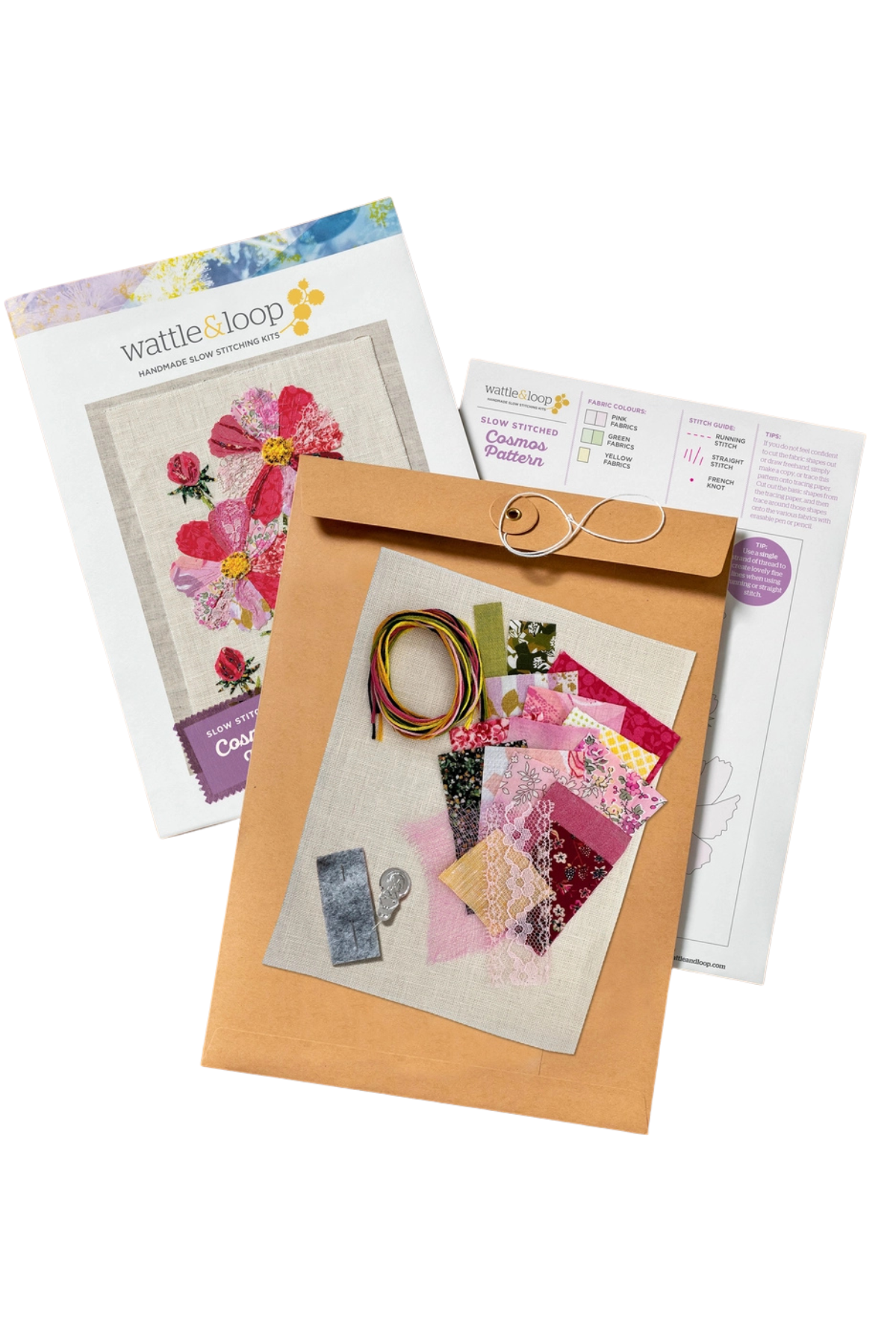 Cosmos Slow Stitching Kit