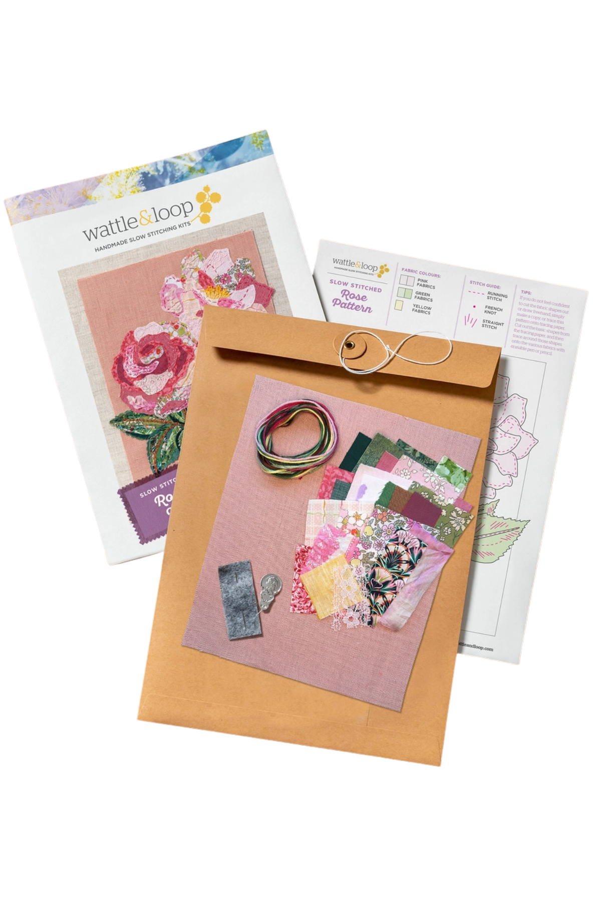 Rose Slow Stitching Kit