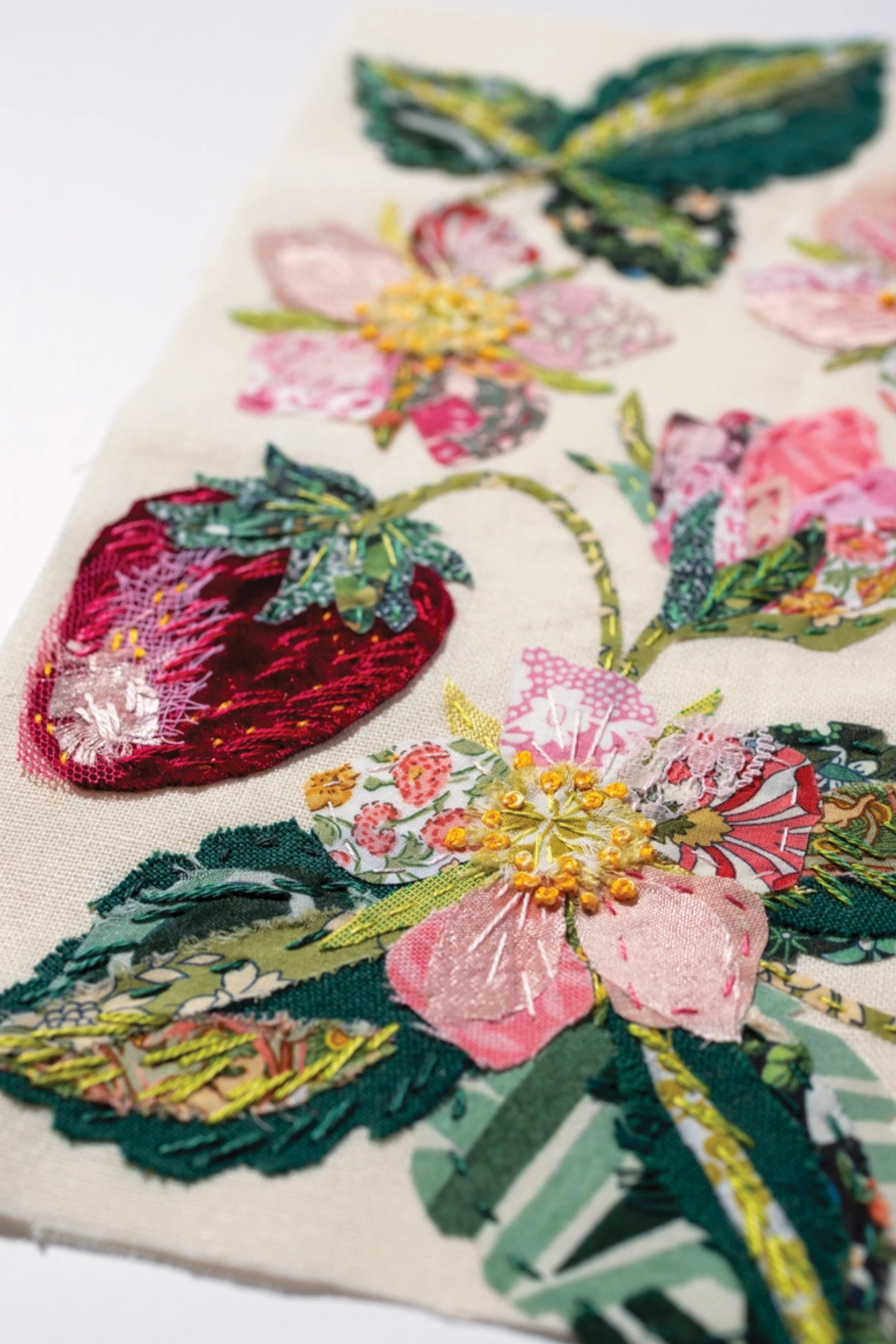 Strawberry Slow Stitching Kit