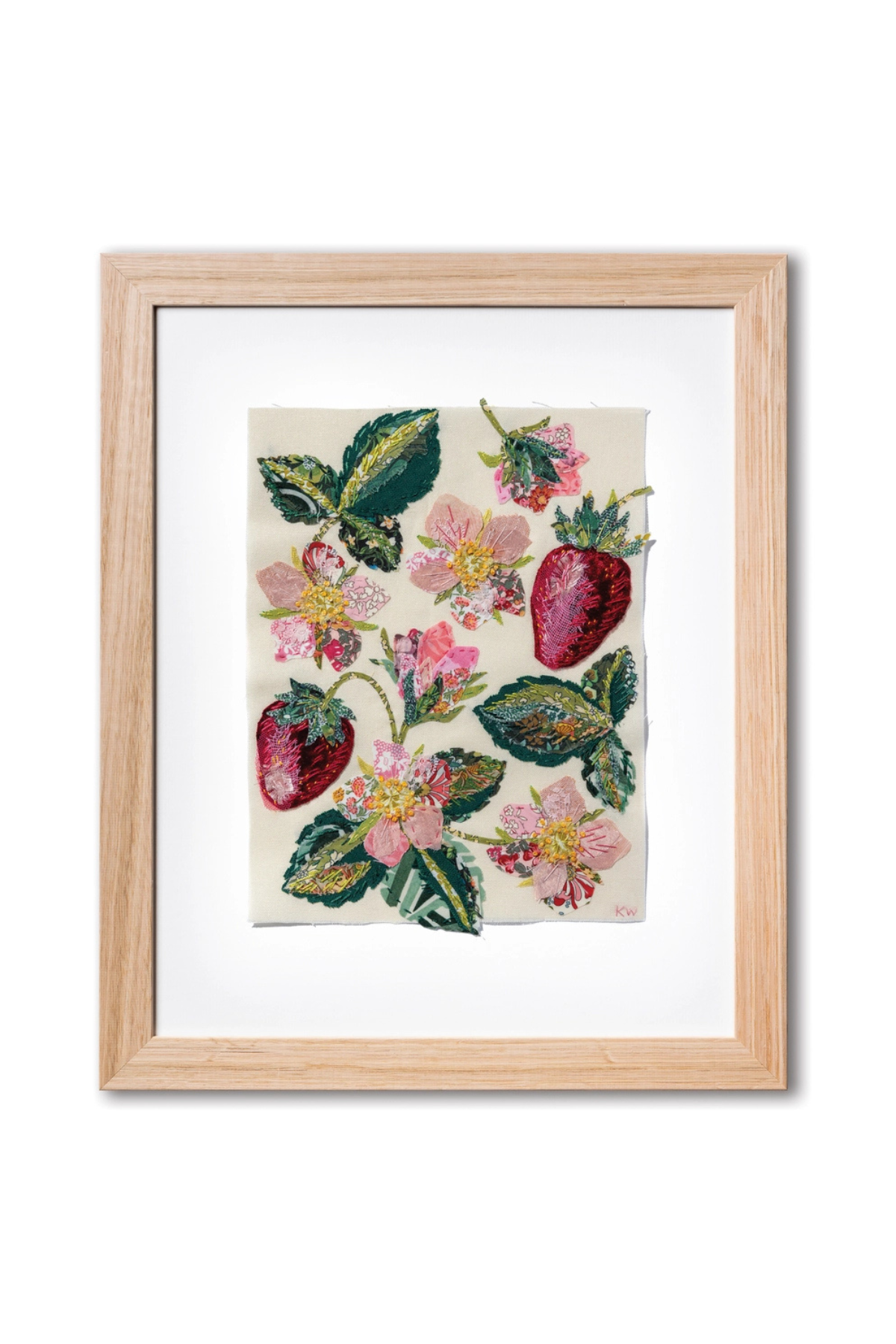 Strawberry Slow Stitching Kit