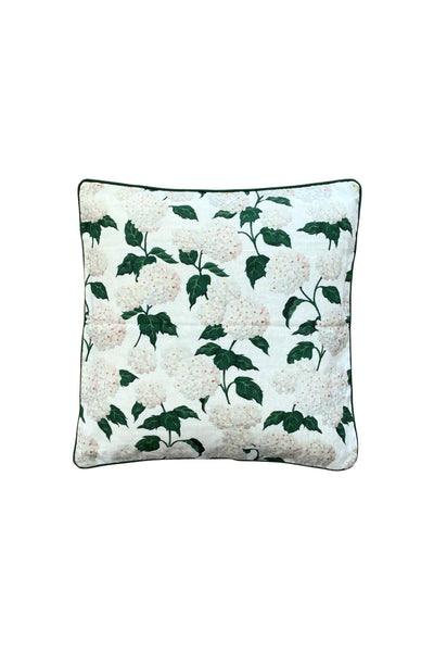 White Hydrangea Cushion