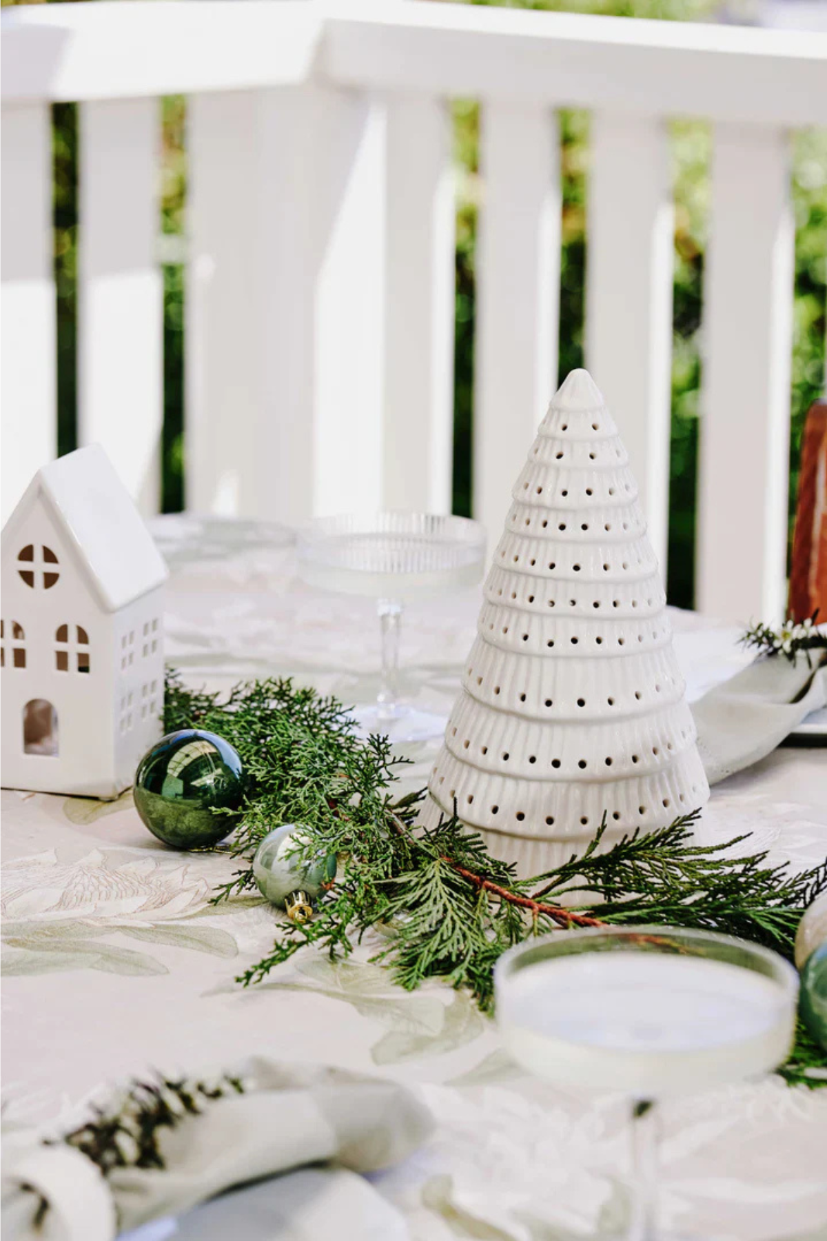 White Tree Tealight Large