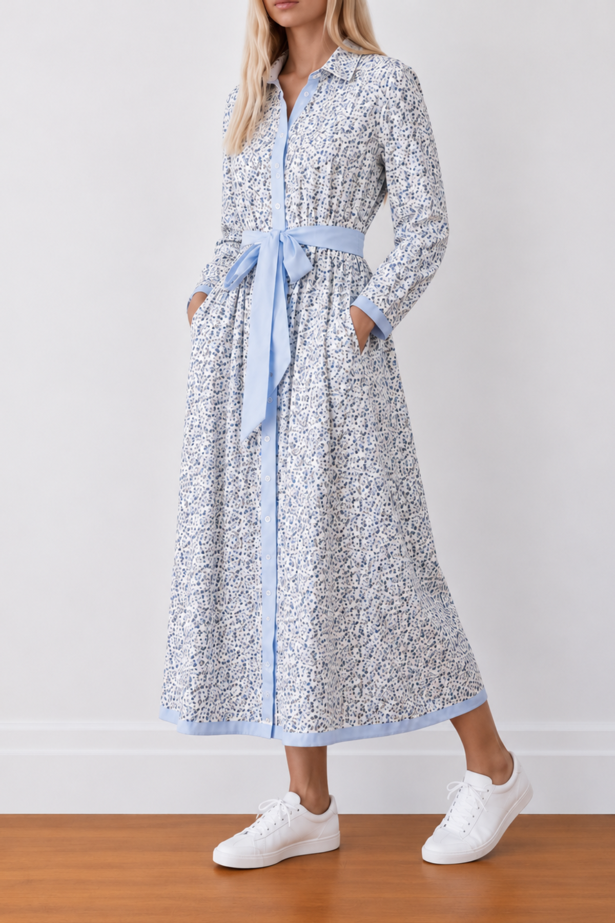 Matilda Dress Blue Floral