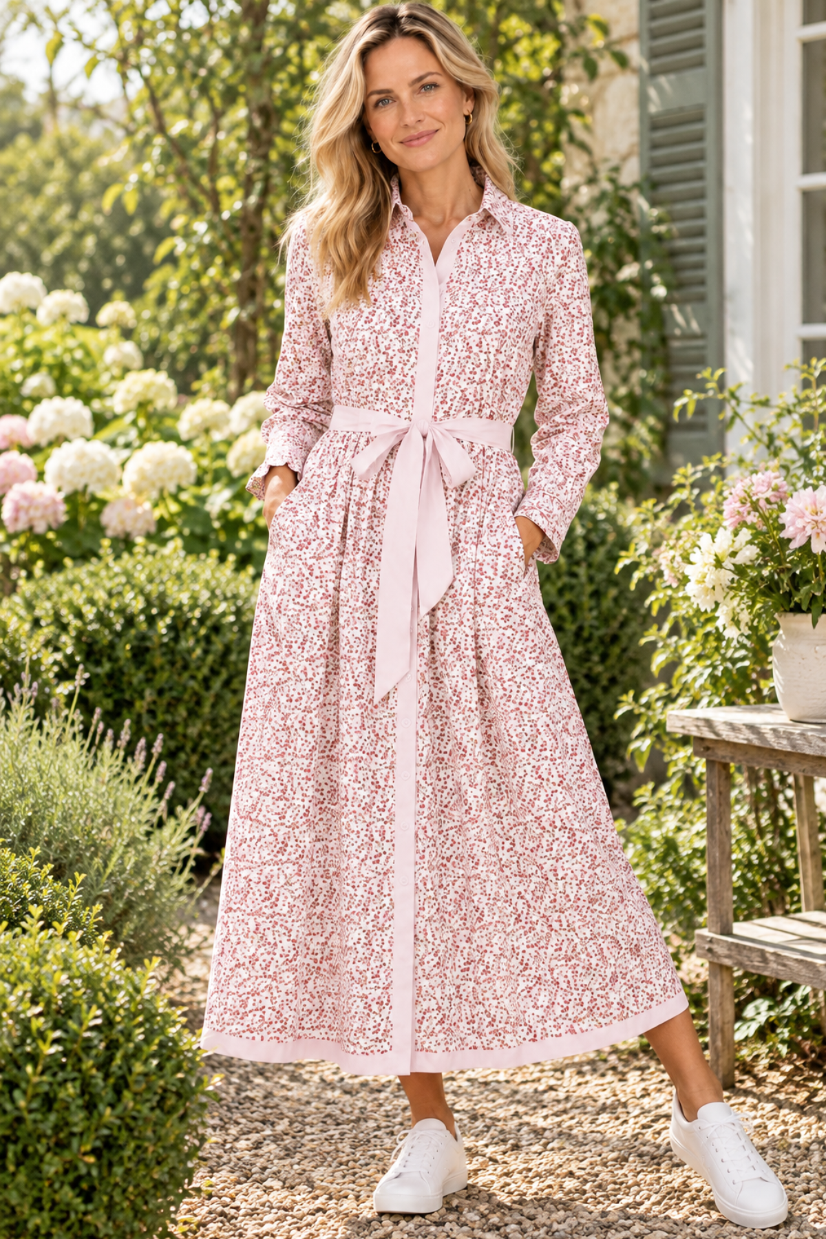 Matilda Dress Pink Floral