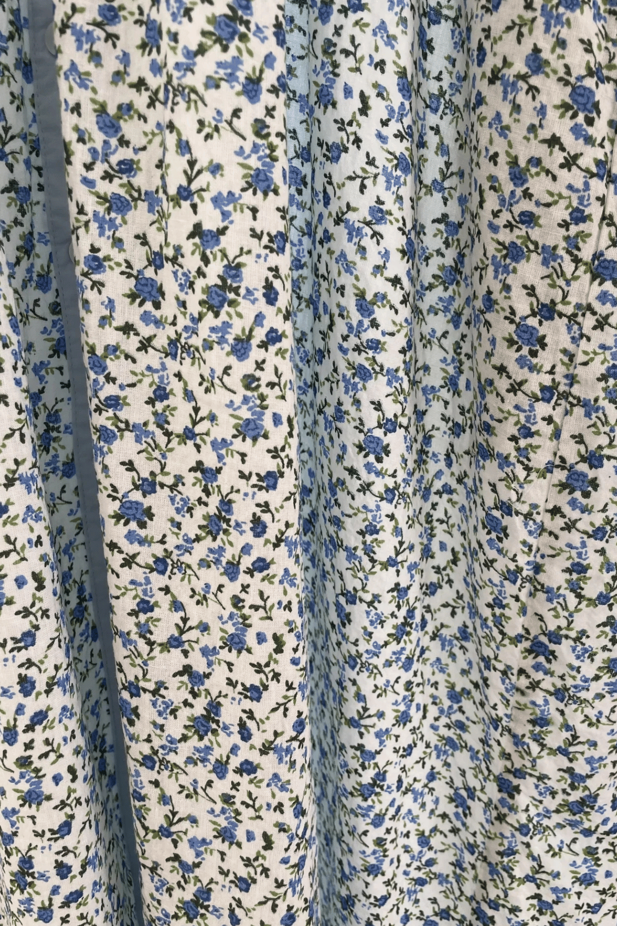 Evie Blouse Blue Floral