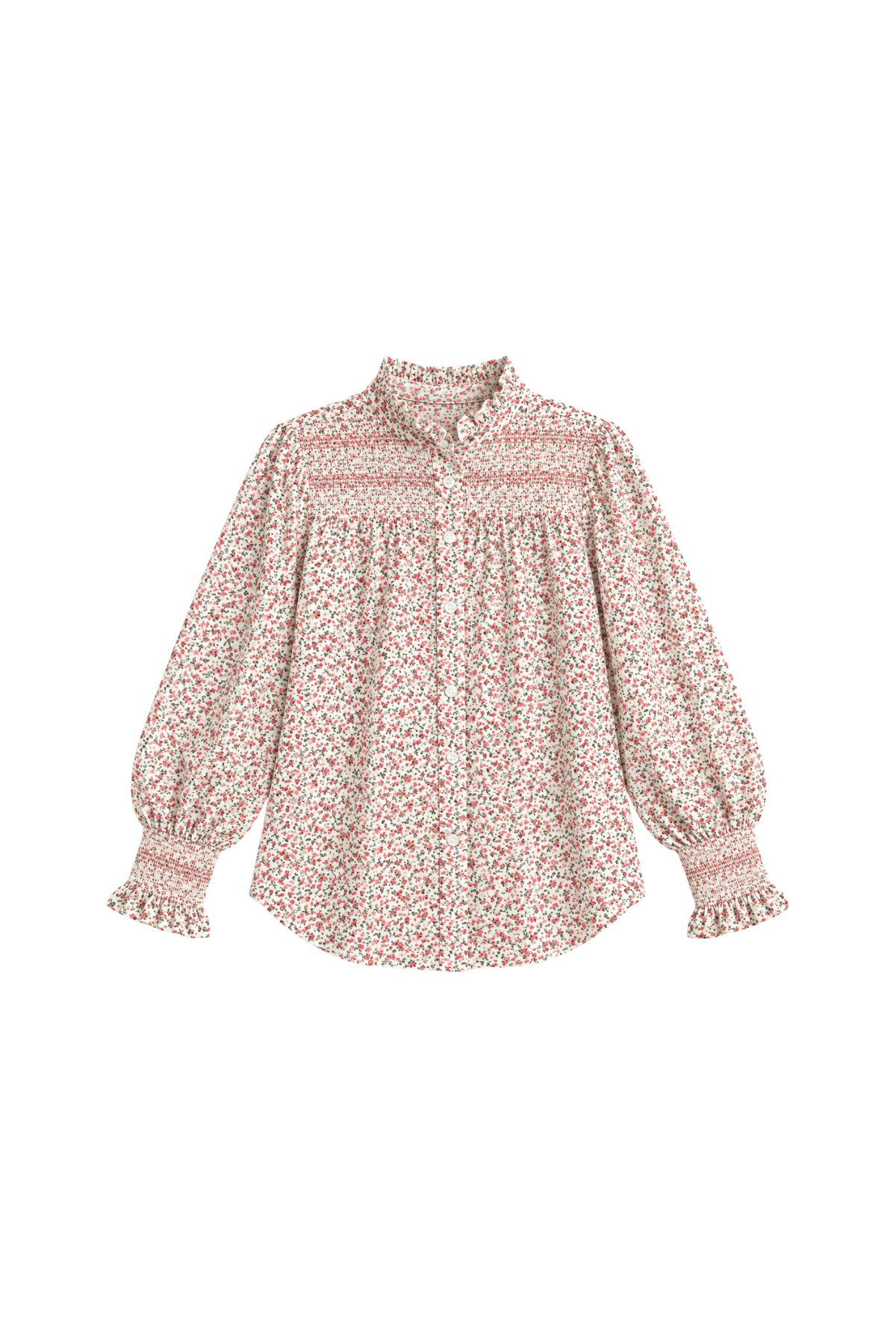 Evie Blouse Pink Floral