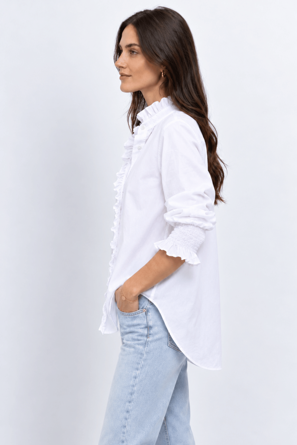 Poppy Shirt White