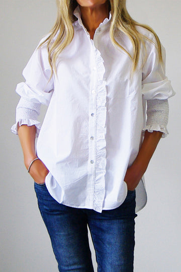Poppy Shirt White