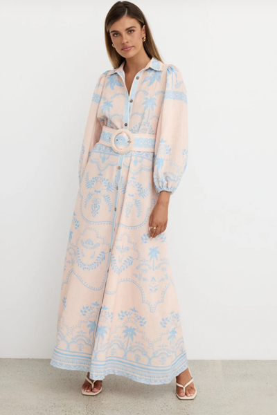 Xander Maxi Dress Blush