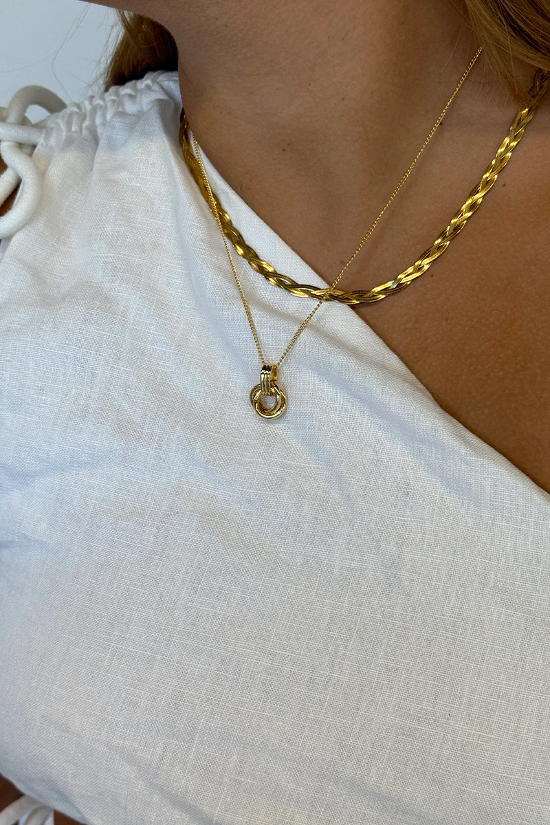 Poppy Necklace Gold