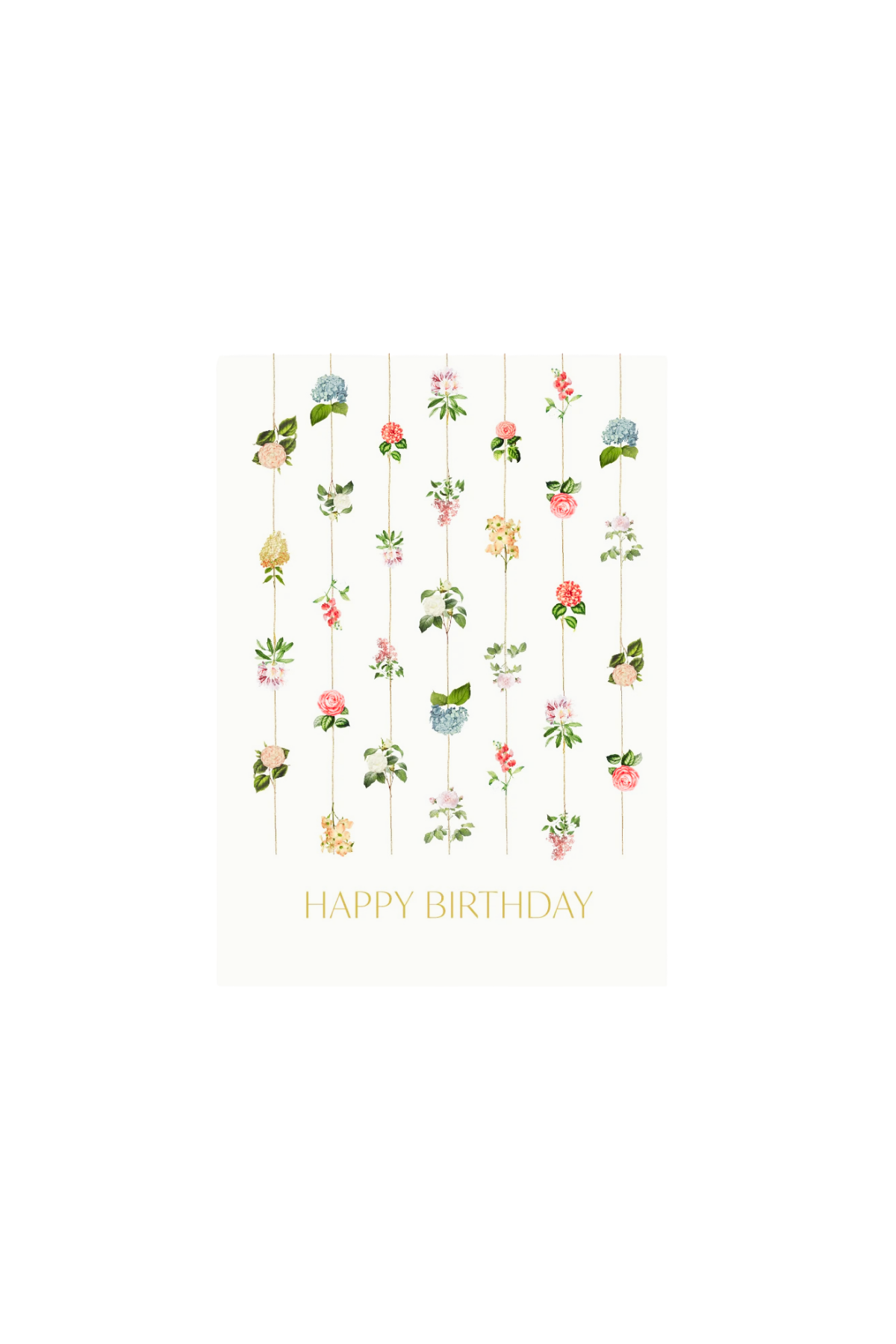 Floral Strings Card