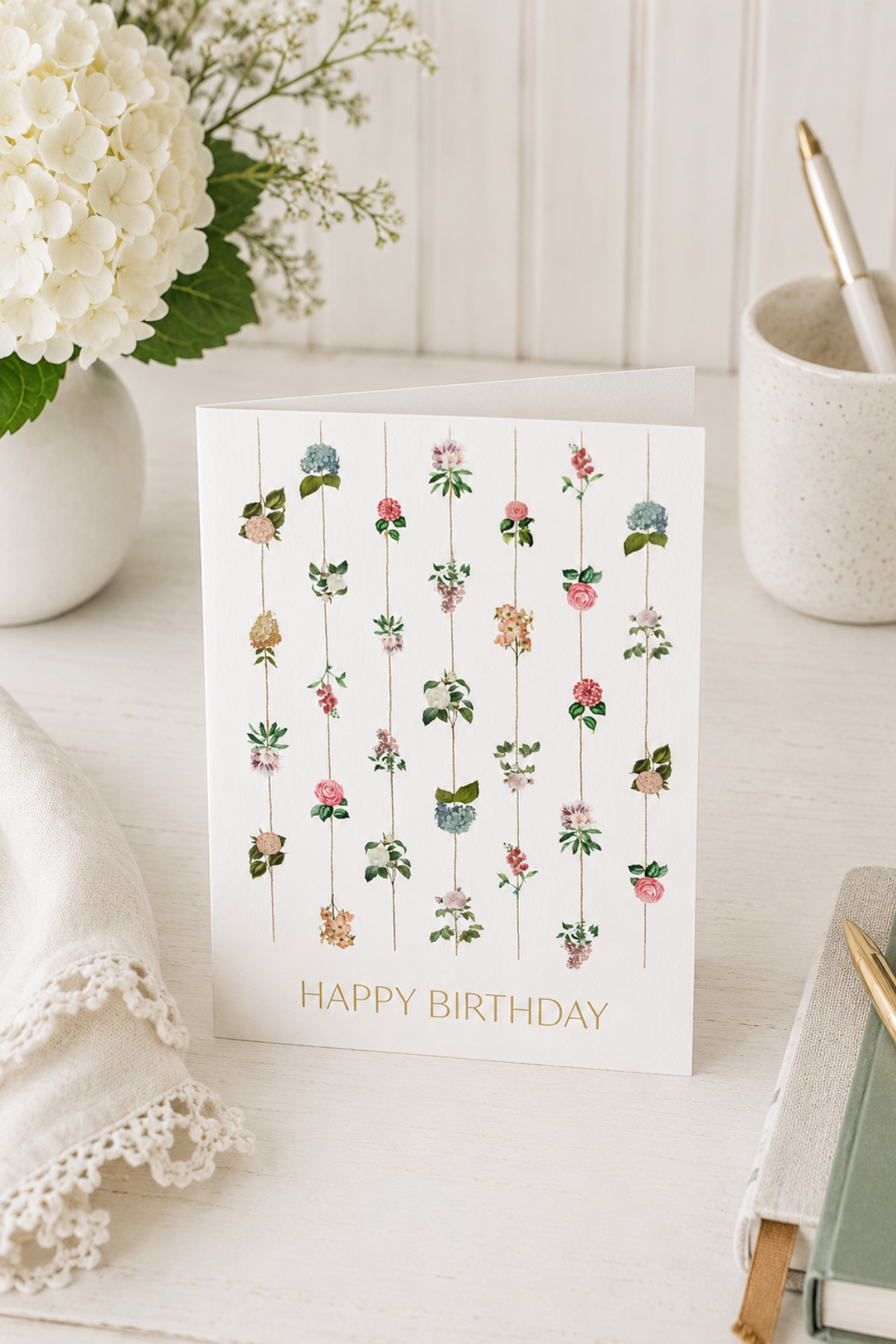 Floral Strings Card