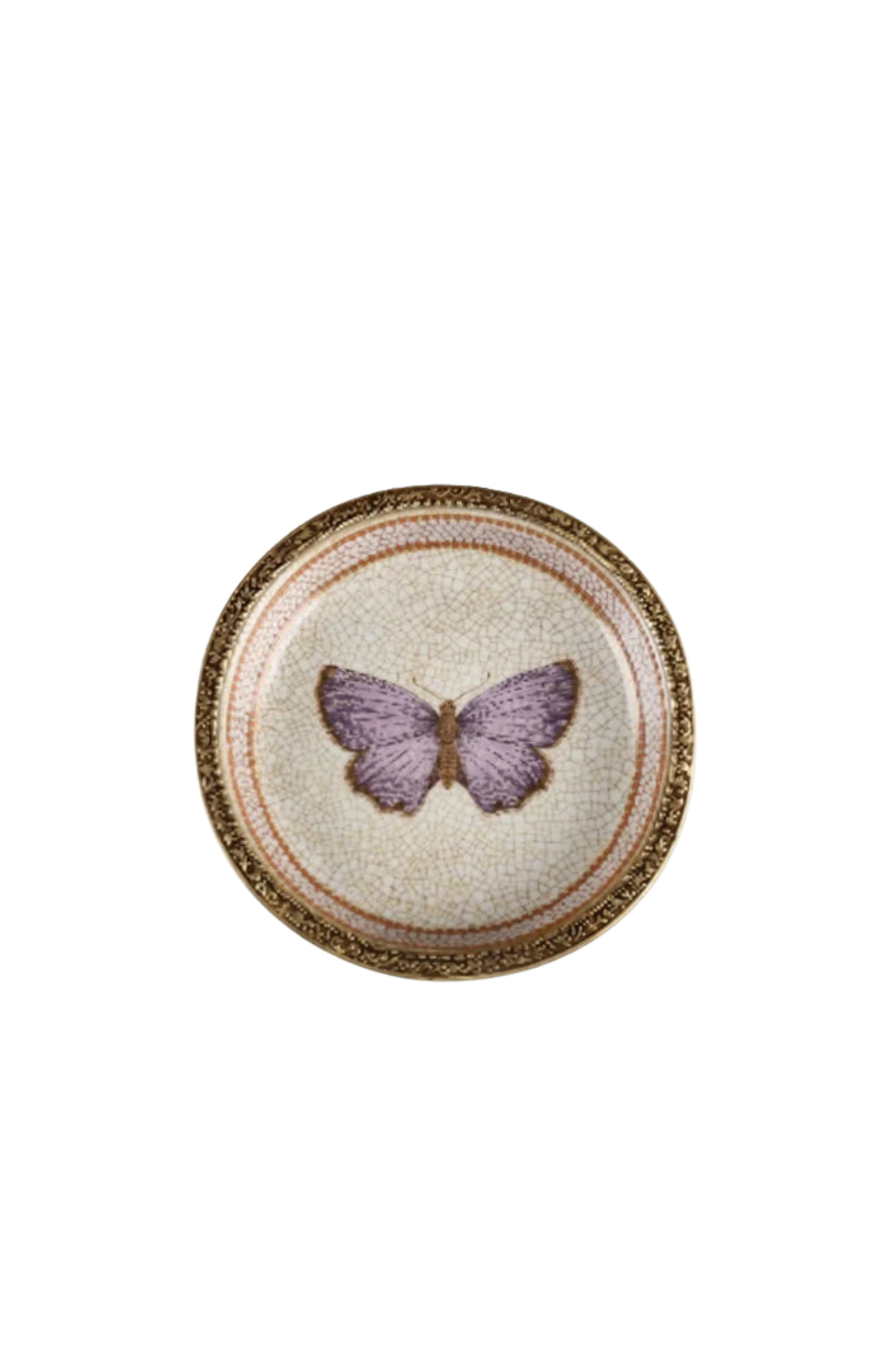Lilac Butterfly Dish
