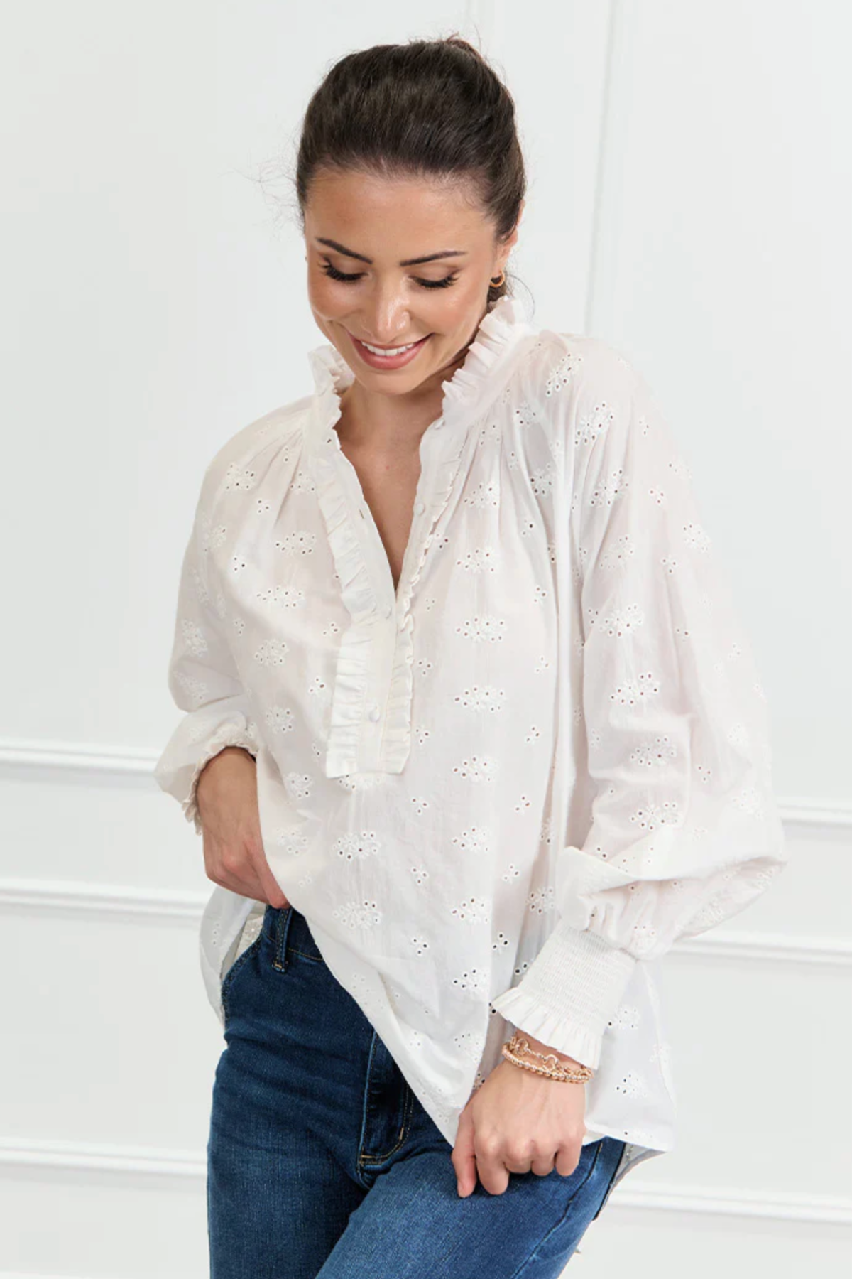 Amelie Lace Blouse