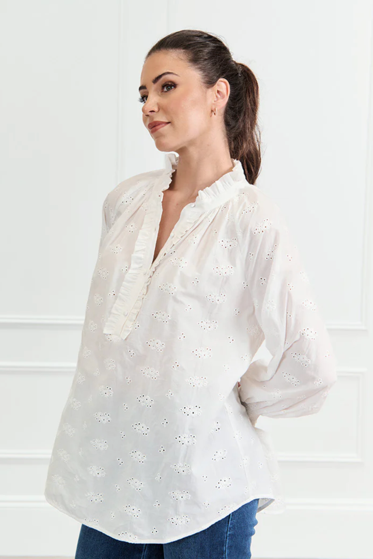 Amelie Lace Blouse