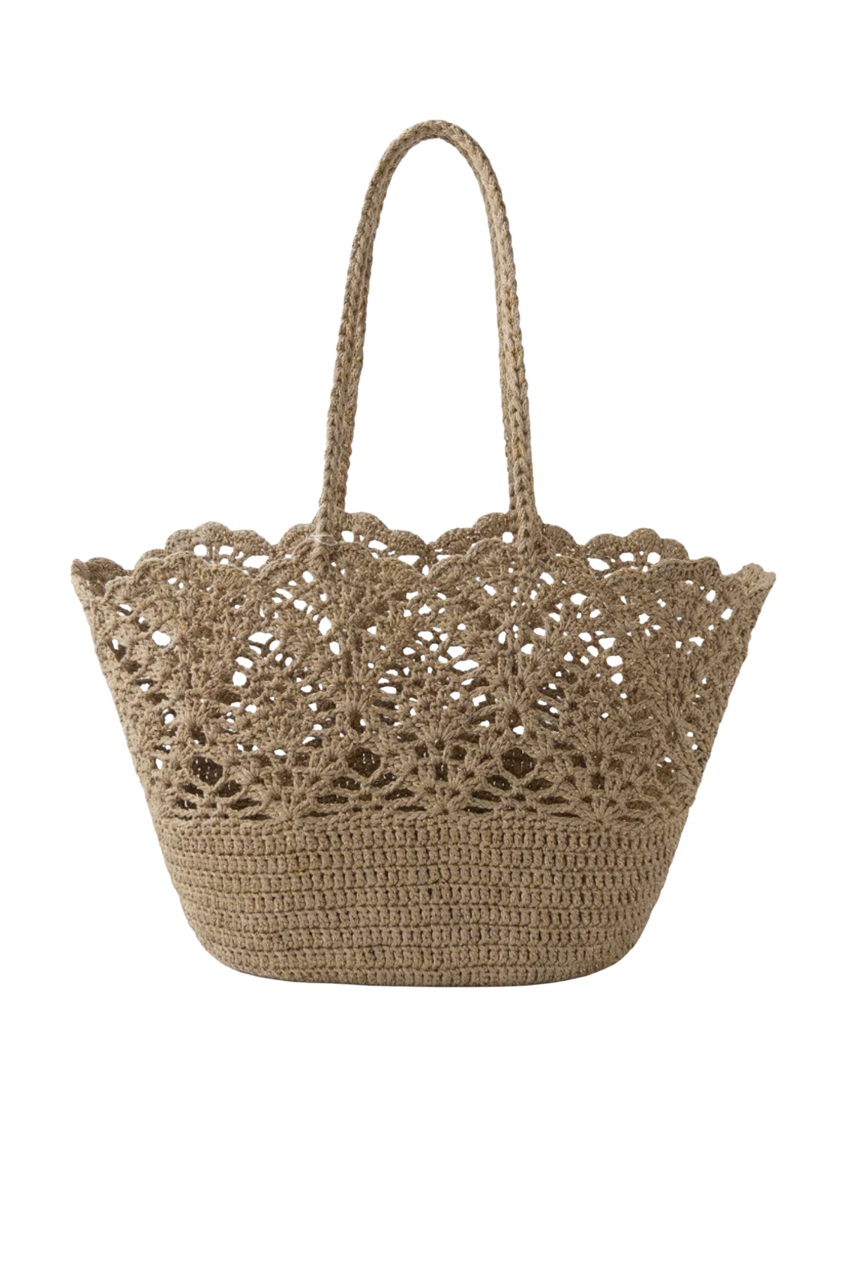 Crochet Basket Sand