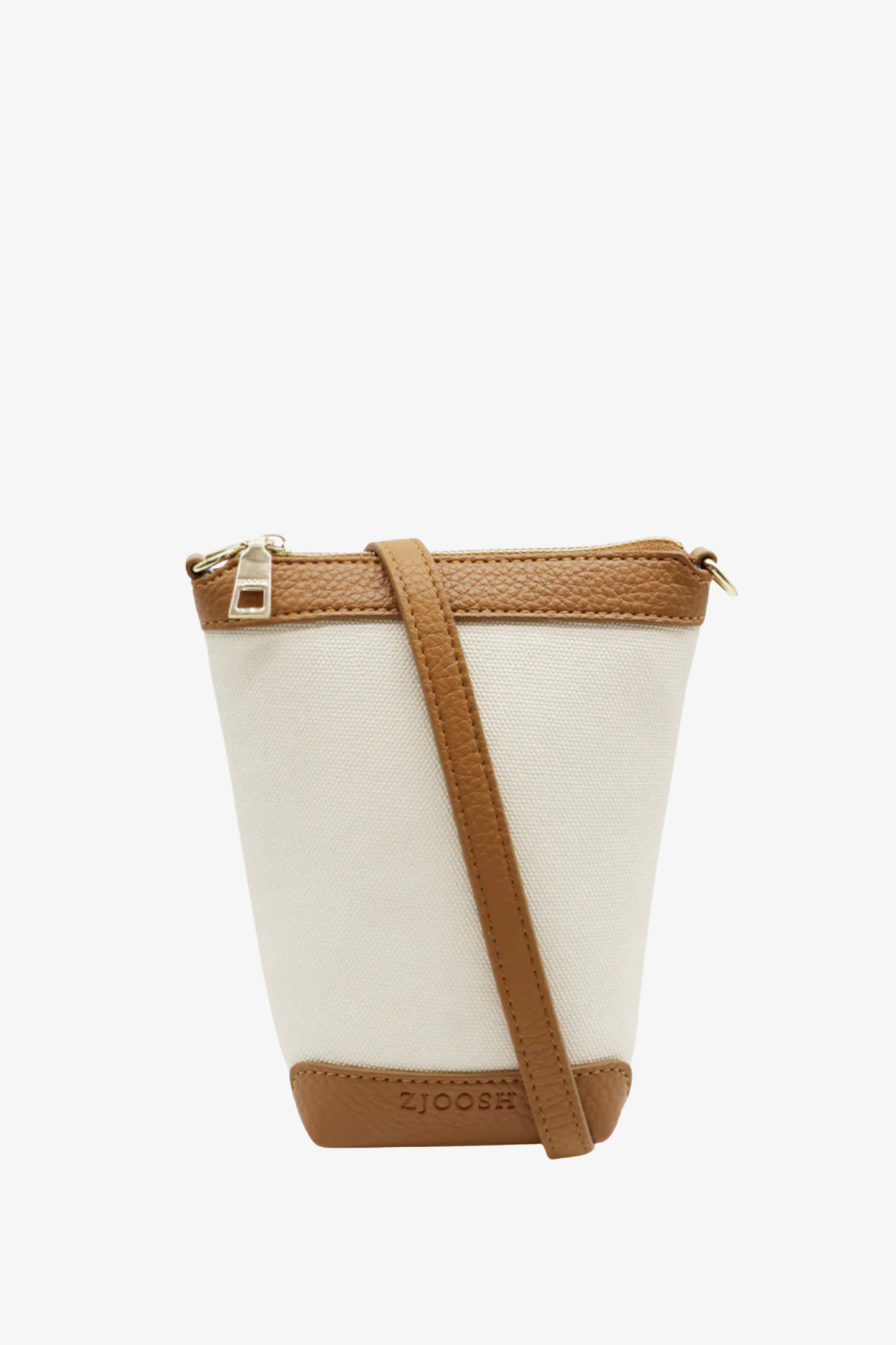 Bec Cross Body Bag White Tan