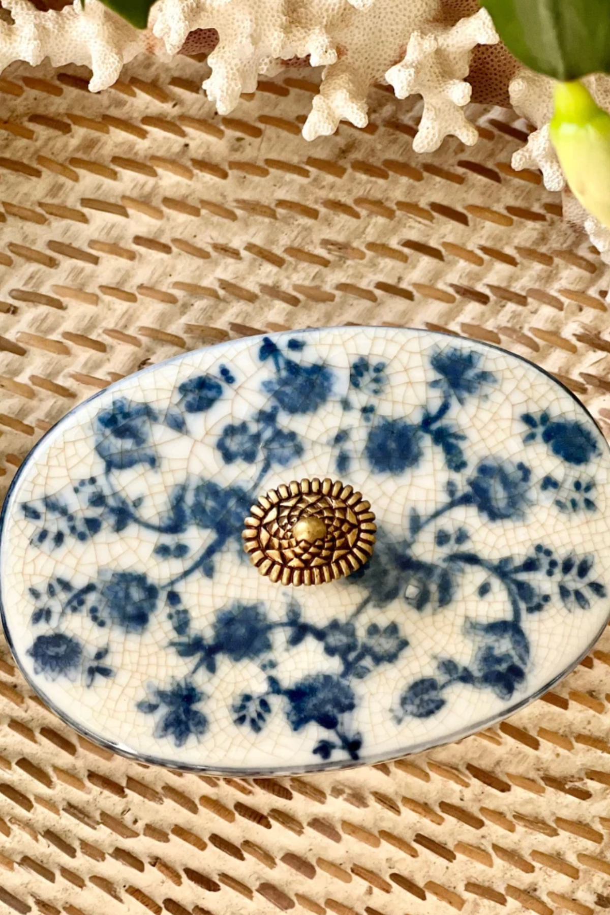 Blue Floral Box