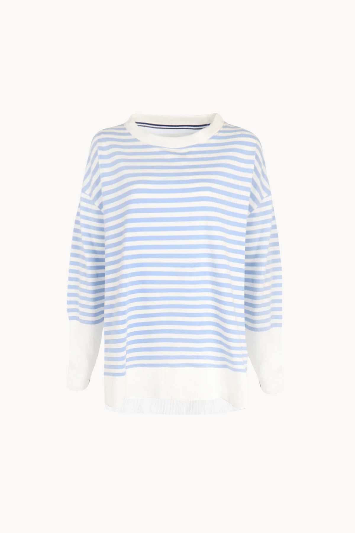 Claudia Striped Sweatshirt Blue