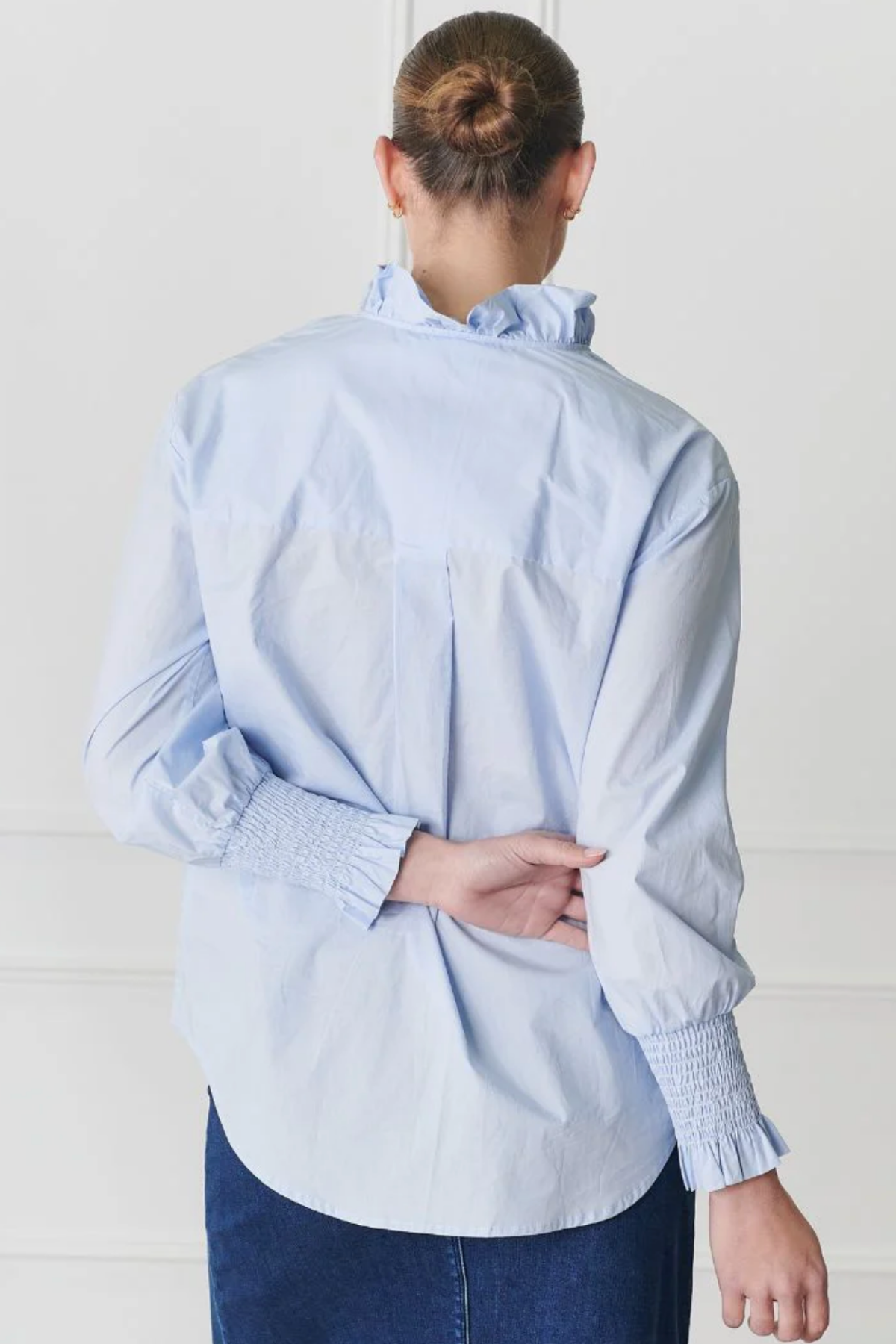 Jessie V Shirt Blue