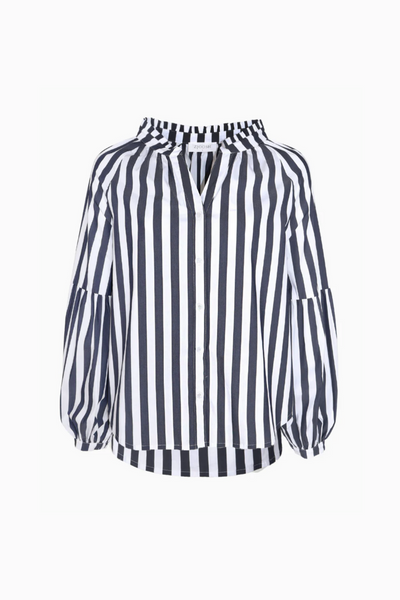 Jo Stripe Shirt Navy