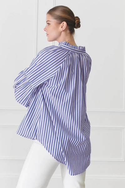 Kell Shirt Stripe Blue