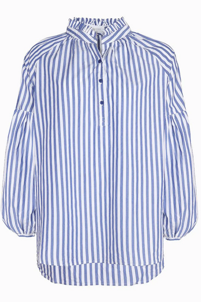 Kell Shirt Stripe Blue