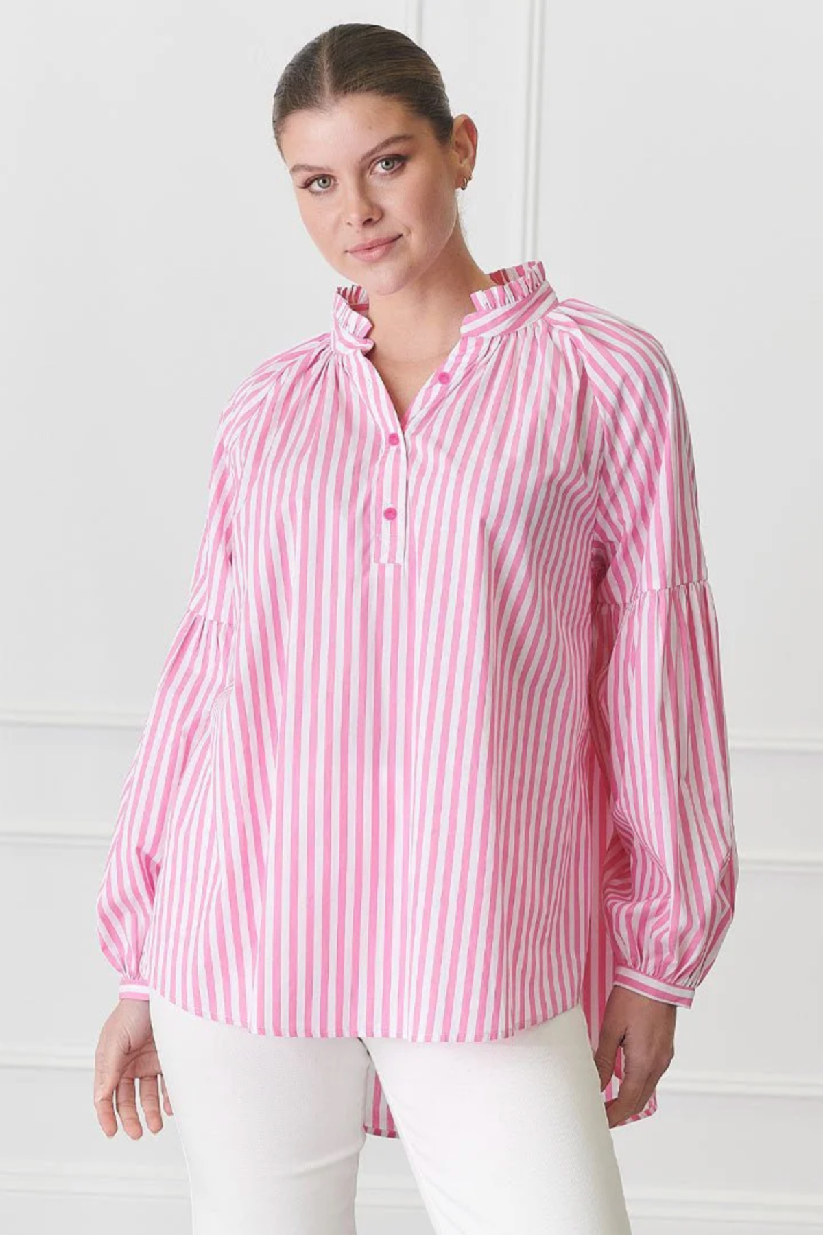 Kell Shirt Stripe Pink