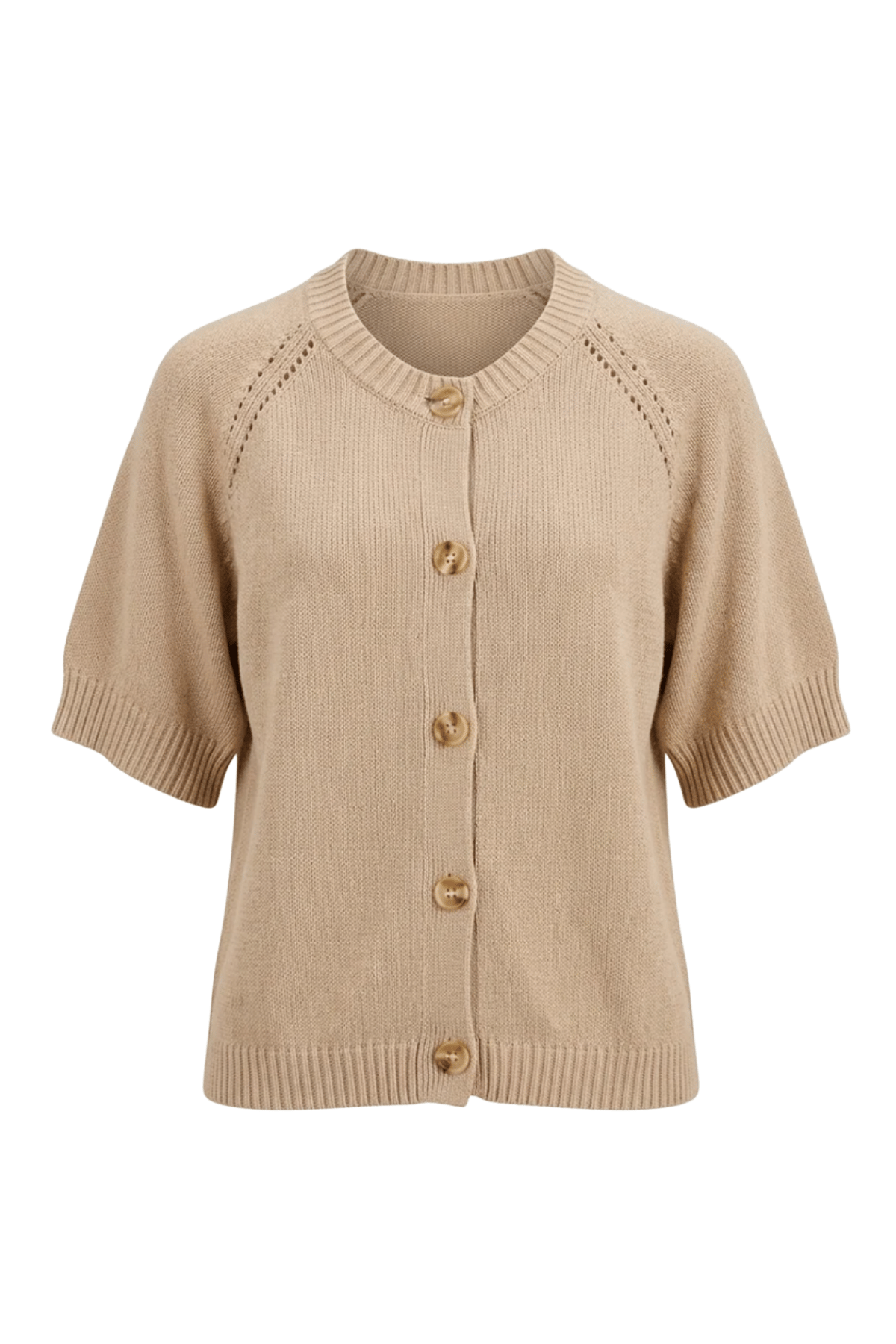 Maisy Knit Cardigan Sand