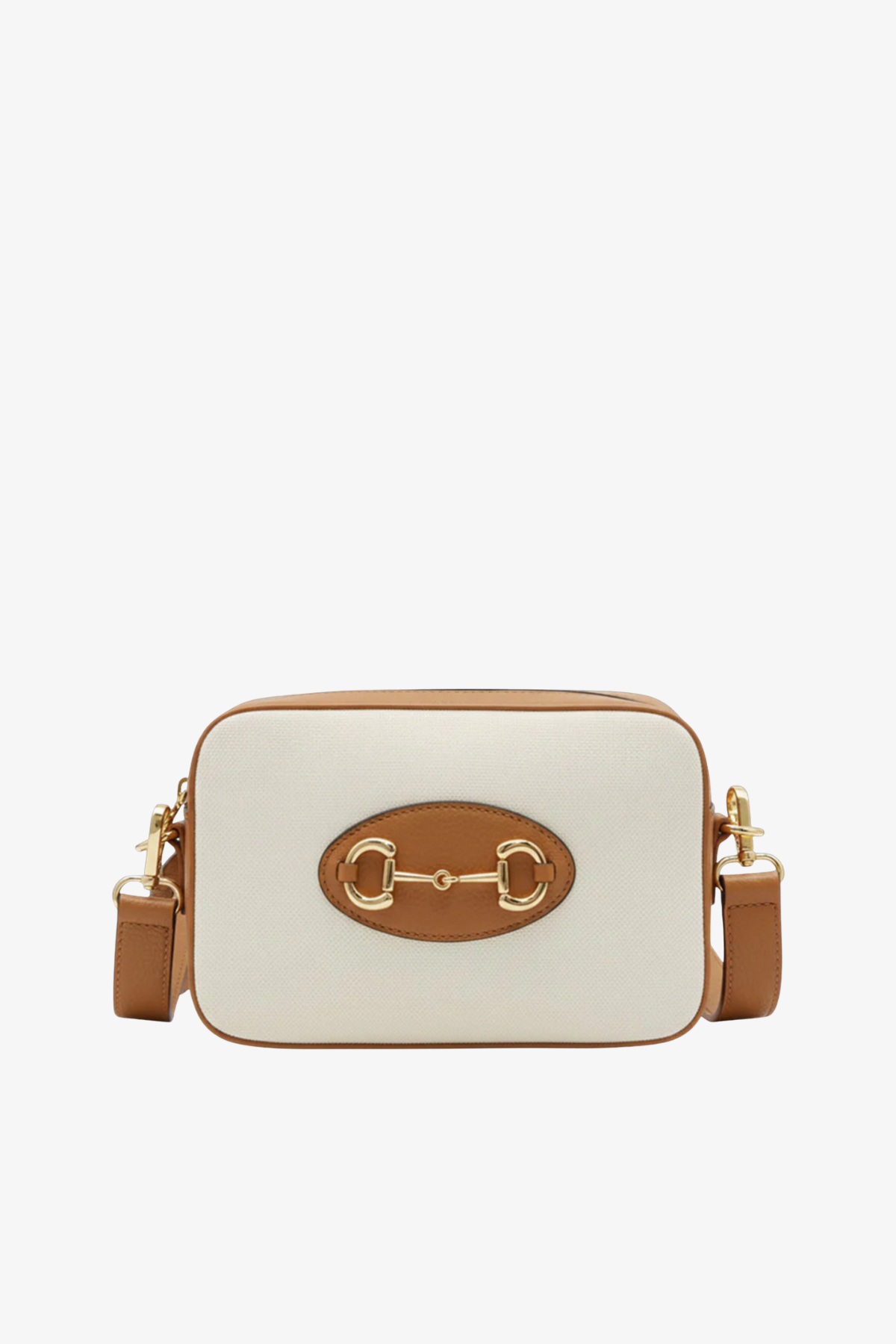 Oxford Bag Tan White