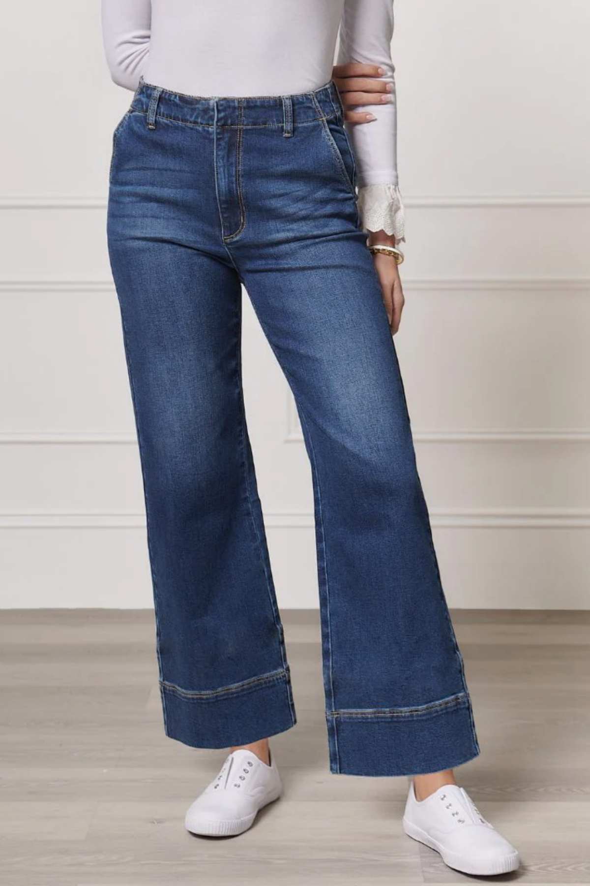 Wanda Long Leg Denim Jean Indigo