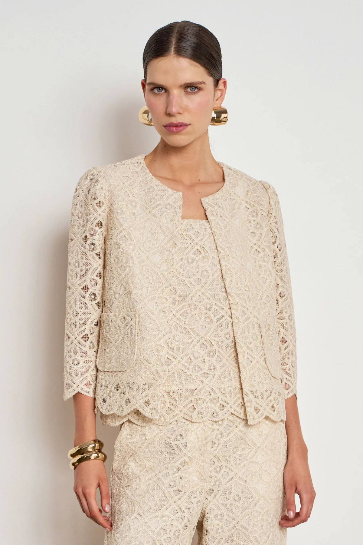 Brief Jacket Ecru