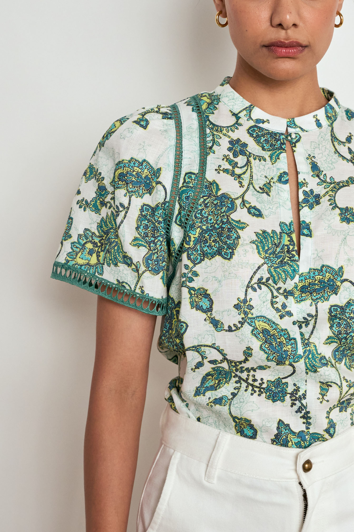 Charm Top Garden Paisley