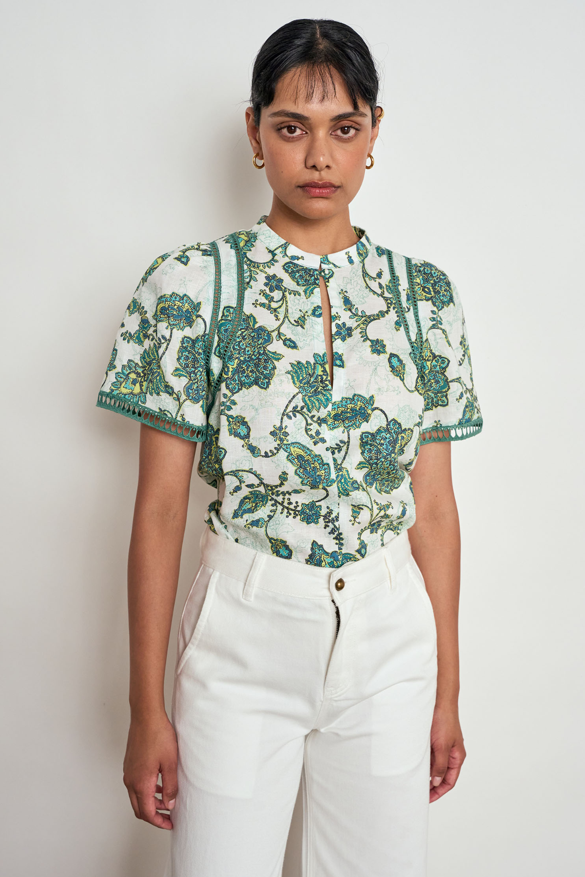Charm Top Garden Paisley