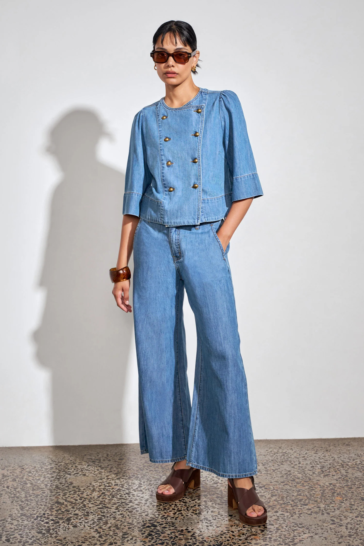 Plunge Jacket Denim