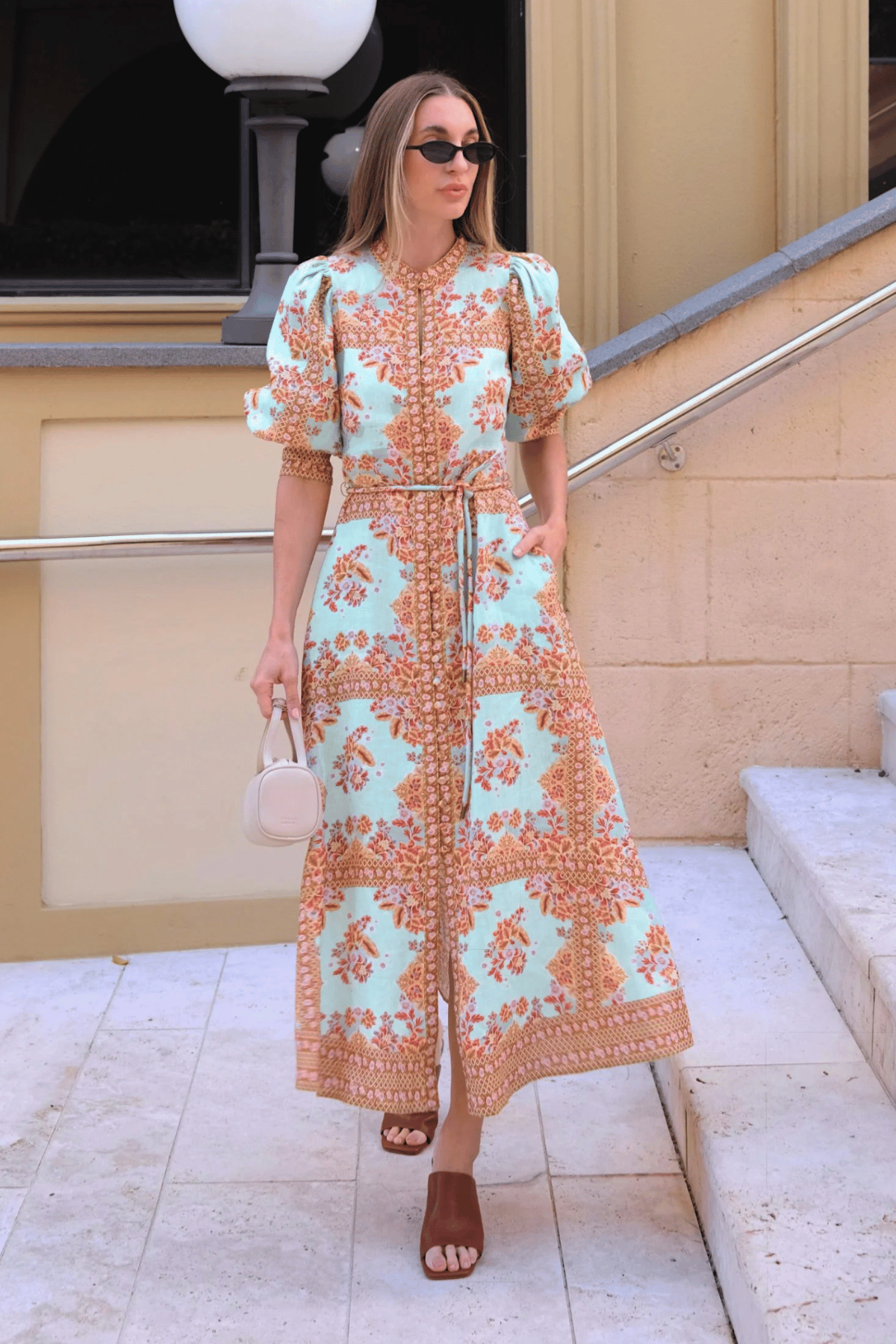 Envelop Dress Spring Glow