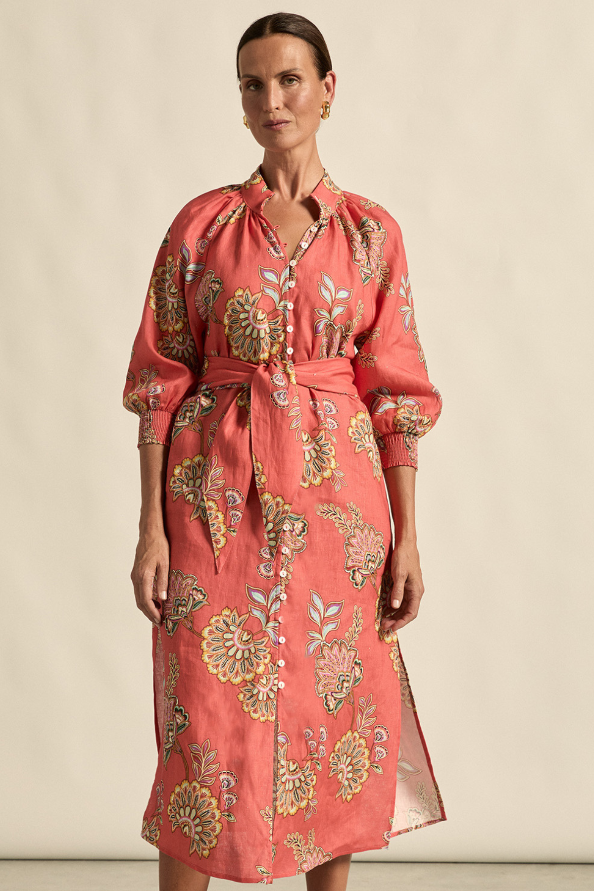 Flourish Dress Kgari Melon