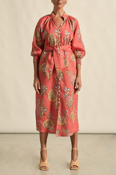 Flourish Dress Kgari Melon