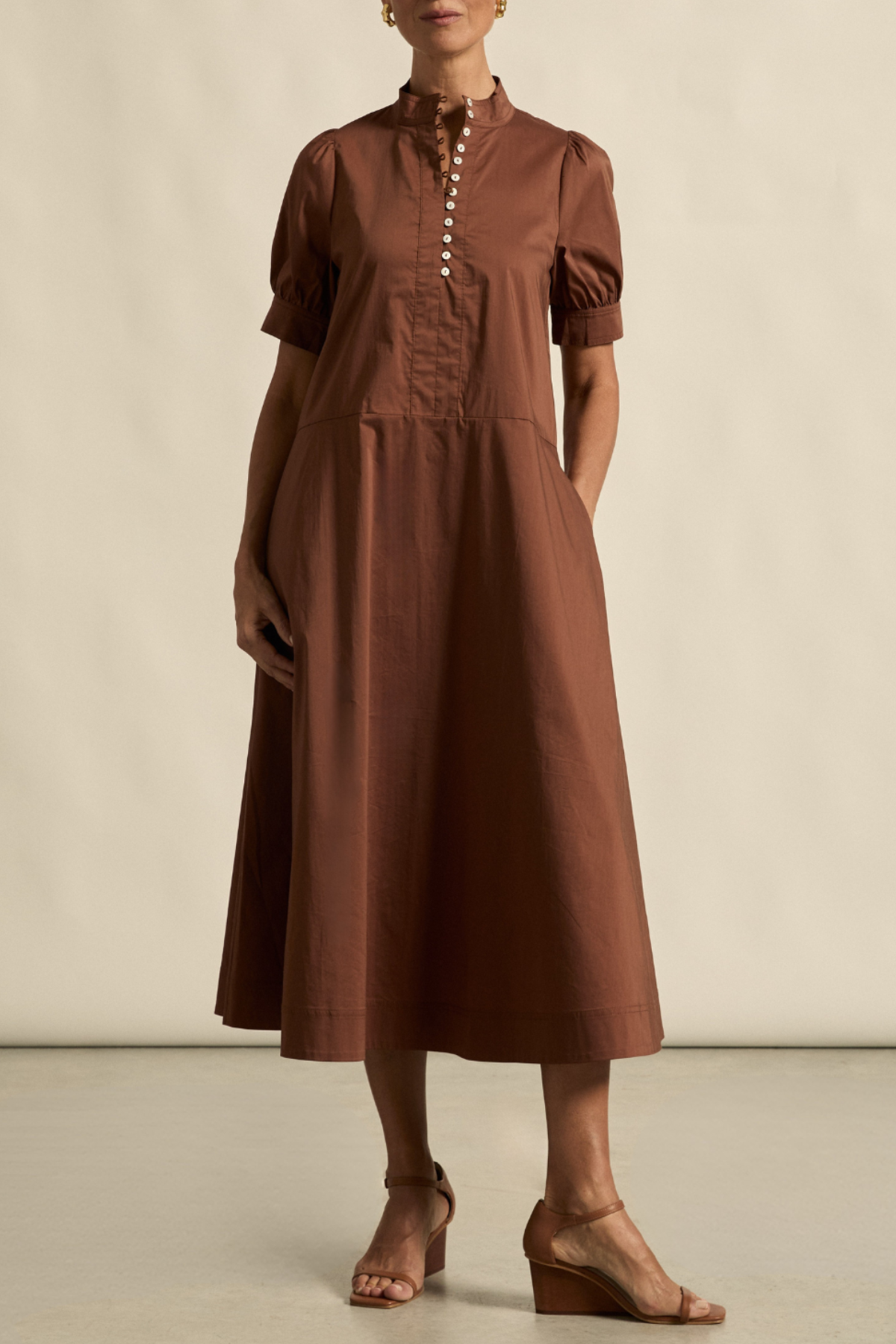 Fortitude Dress Chocolate