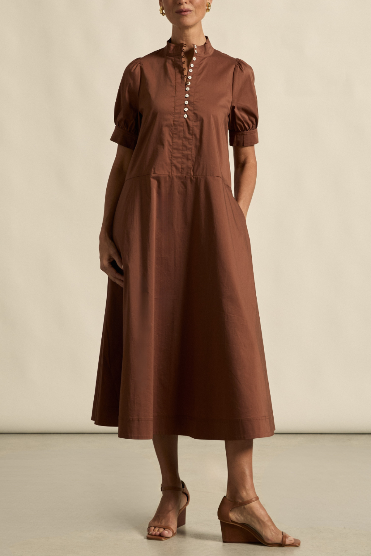 Fortitude Dress Chocolate
