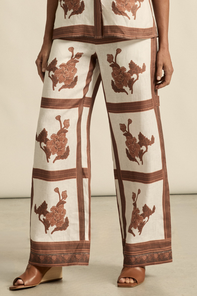 Gesture Pant Coffee Collage