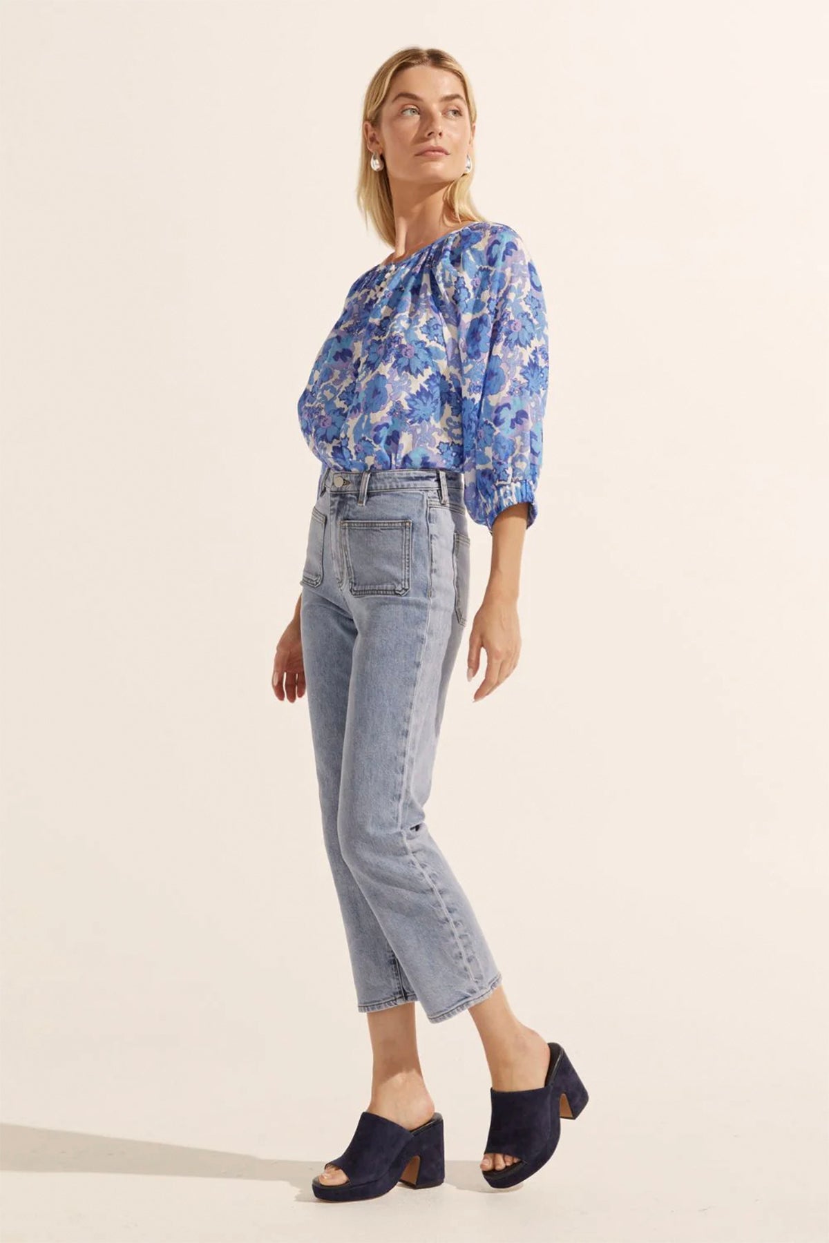 Imbue Top Pacific Floral