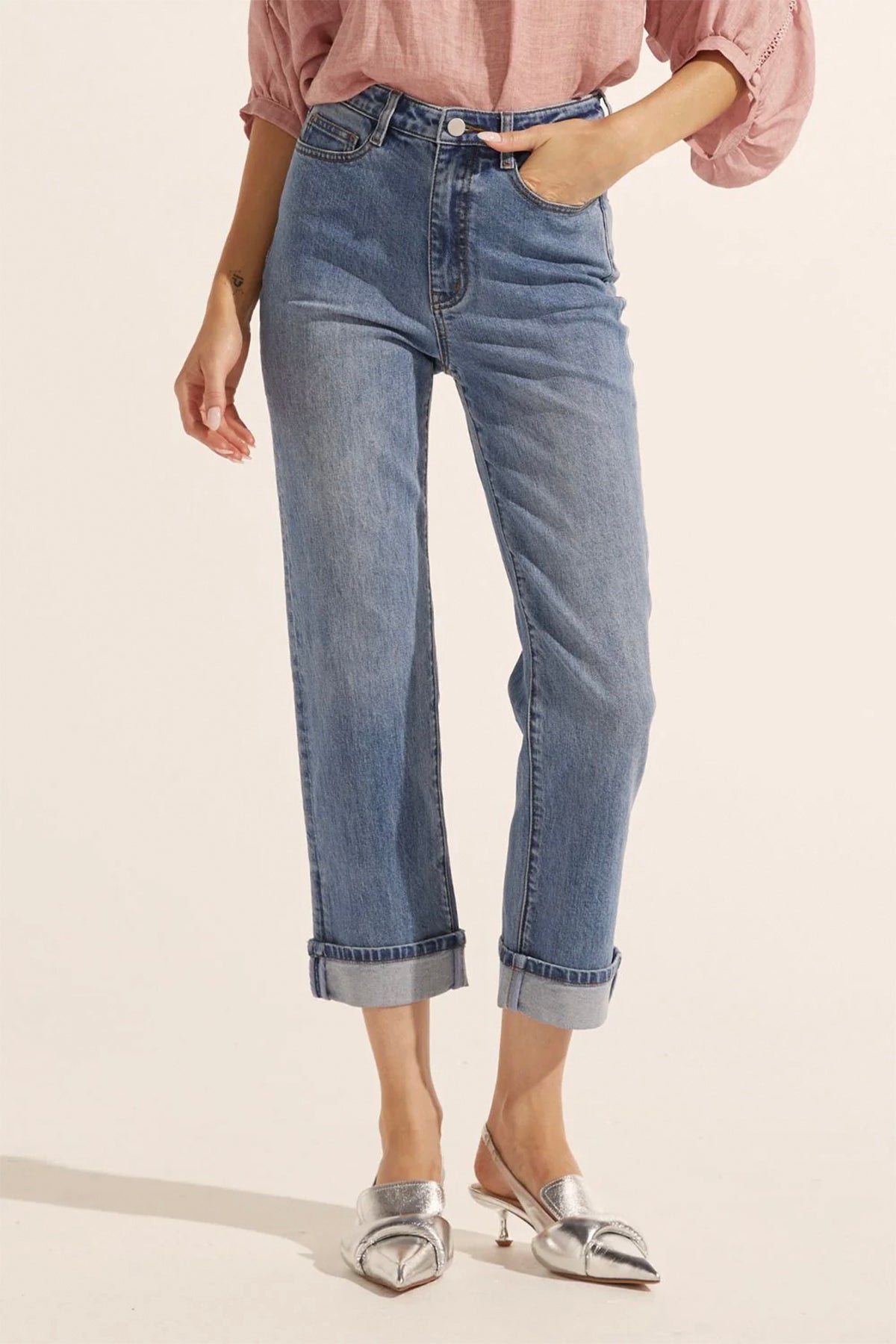 Maverick Jean Mid Wash Denim