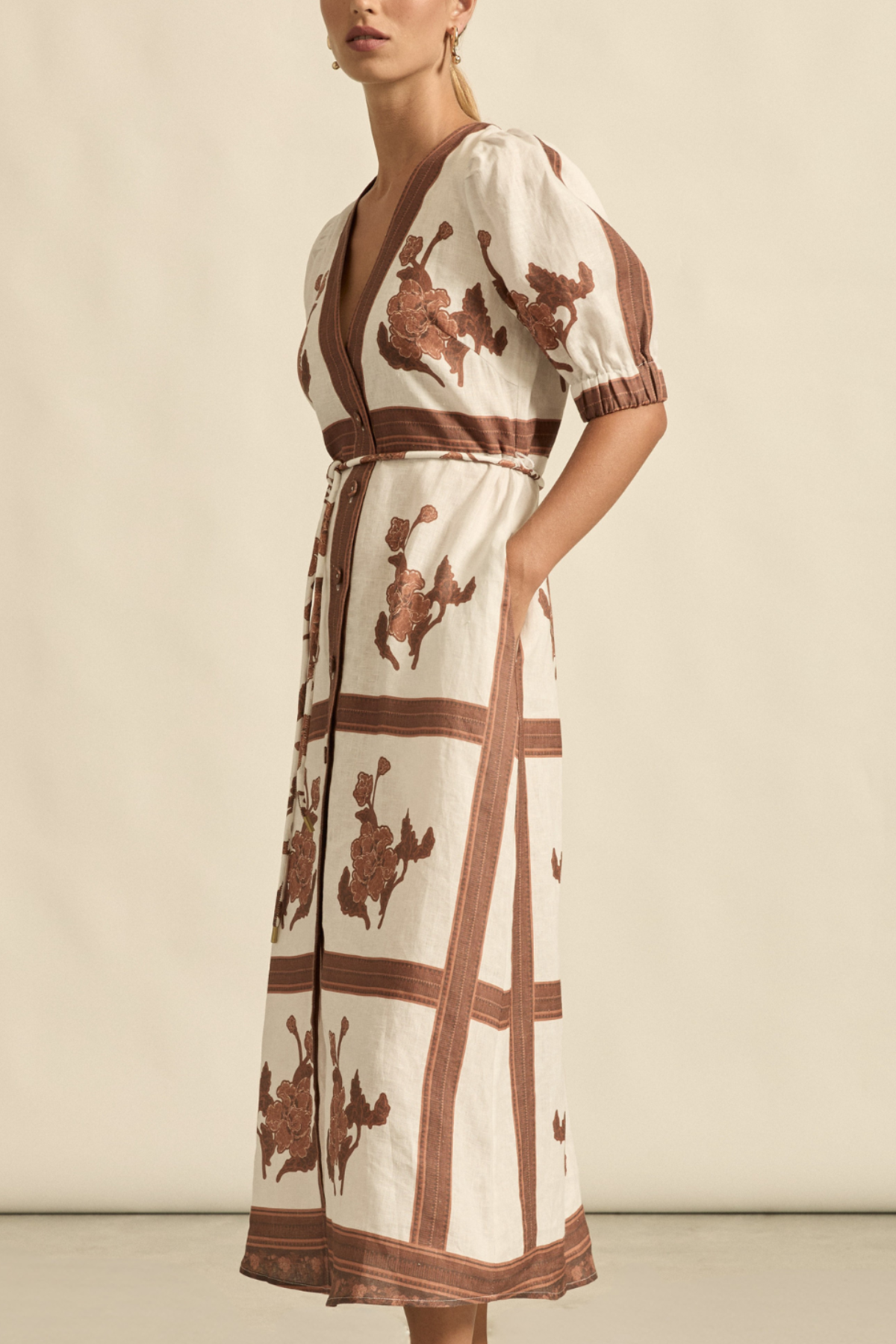 Portrait Dress Coffee Collage