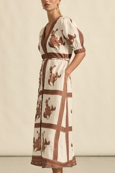 Portrait Dress Coffee Collage